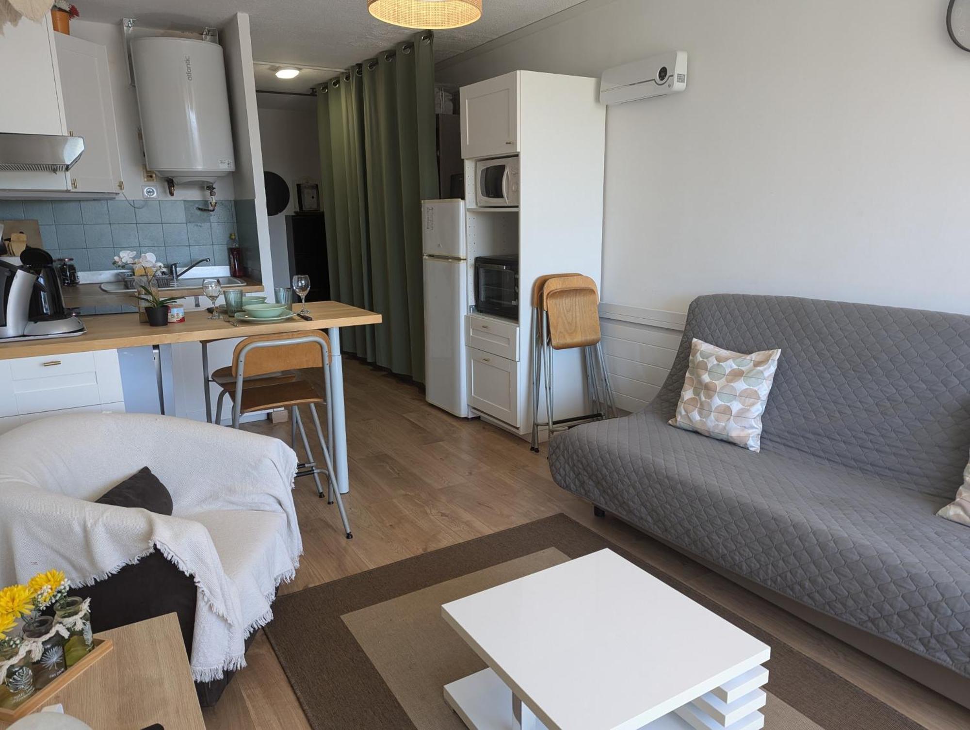 Sol-Y-Days Canastel, Studio Avec Coin Couchage, Quartier Du Boucanet Proche Commerces Et Plage Льо Гро-дю-Роа Екстериор снимка